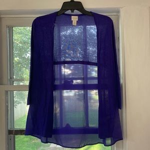 Chico’s lightweight sweater. Size 0